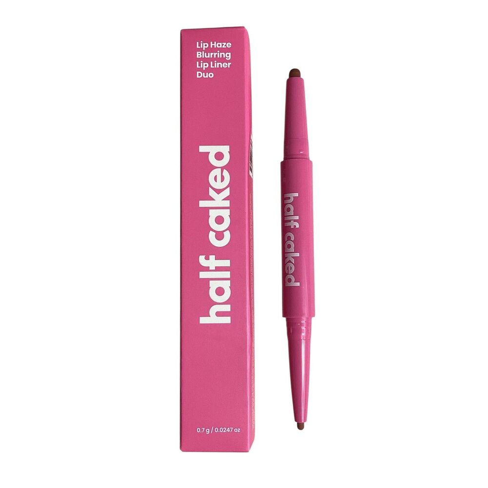 Half Caked Lip Haze Blurring Lip Liner Duo Nude Haze Waterproof Matte NEW